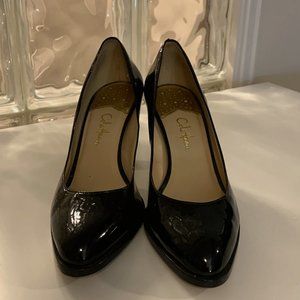 Cole Haan Nike Air Black Patent Leather Heels Size 8